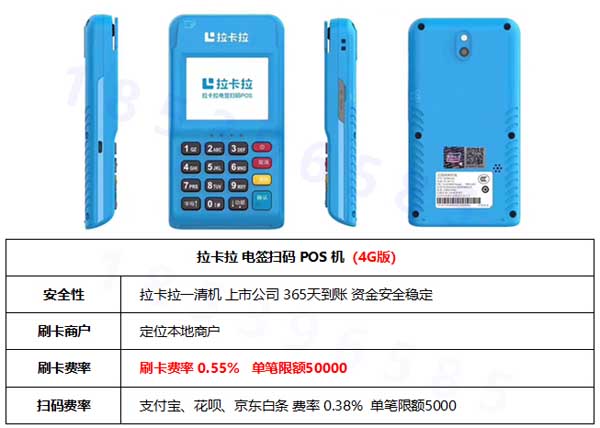 拉卡拉pos機申請，免費申請pos機平臺